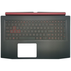 Carcasa superioara Acer Aspire Nitro 5 (V) AN515-51, AN515-52, AN515-53, N16C7, N17C1, palmrest negru original cu tastatura | Ge